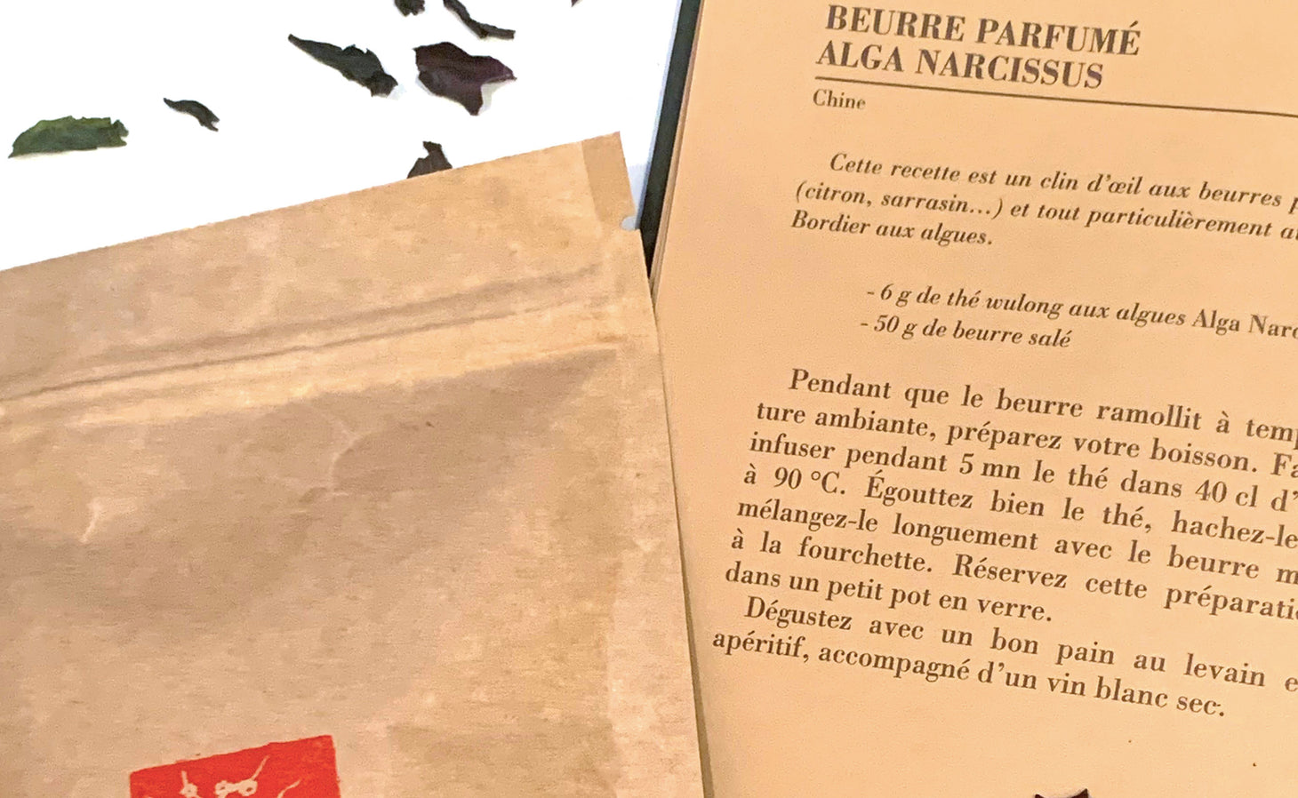 Coffret préparer ses feuilles de thé